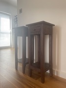 Stoliki nocne z drewna / małe komody