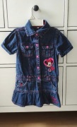Sukienka jeansowa C&A r. 104 Minnie Mouse 