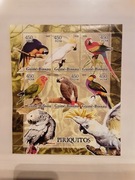 Gwinea Bissau 2005 Mi 3244-9   ark ptak papuga  idealna  pozycja