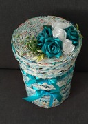 Kosz prezentowy opakowanie ozdobne 