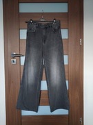 Szare spodnie jeansowe 