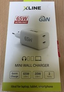 Ładowarka sieciowa xline wcg652cw 65w szybka gan biała laptop smartphone