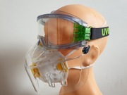 Gogle UVEX z osłoną twarzy (9301555)