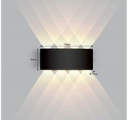 KINKIET/LAMPA Zewnętrzna Ścienna LED Góra/Dół Elewacyjna x2-NOWA