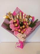 Słodki bukiet z czekoladkami 