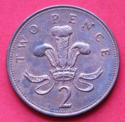 2  Pensy  2006  r -     Anglia   Korona pióropusz    stan !!