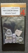 Scale Model Accessories F3H-2/2N/2M wheels type 2