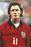 Steve McMANAMAN autograf! zdjęcie 10x15 REAL MADRYT LIVERPOOL