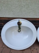 Meble łazienkowe - WC, Grzejnik hybrydowy 300W, Zlewy z baterią