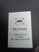 Relikwia 3 stopnia św. Jana od Krzyża