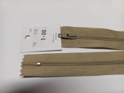 Zamek spiralny spirala 18cm beżowy