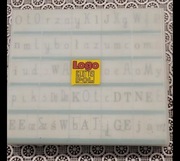 Zestaw Glottodydaktyka Logo klocki Zabawy Plansza nauki czytania Rocławski