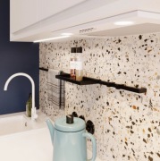 Nowy reling 60cm czarny Delinia kwadratowy profil