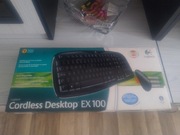 Klawiatura bezprzewodowa Logitech EX 100