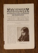 Wiedeńskie newsy z literatury sztuki kartografii i fotografii - marzec 1910