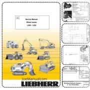Liebherr L504 L522 Ładowarka Service Manual Instrukcja diagnostyki i napraw