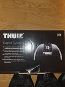 Thule stopy belek bazowych bagażnika dachowego 753. PEUGEOT 3008 2019