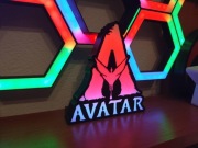 Lampa LED 3D AVATAR – Podświetlany Dekor / Prezent dla Fana