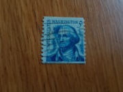 Znaczek 5 cent George Washington 1967 r.