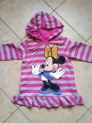 BLUZA DZIEWCZĘCA Z KAPTUREM MINNIE R.92/98