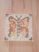 mozaika obraz obrazek MOTYL do powieszenia 19x19 cm
