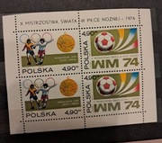 Znaczki kolekcjonerskie - X mistrzostwa świata w piłce nożnej 1974