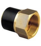 Adapter PE-mosiądz +GF+ GW, DN63X2" PE100