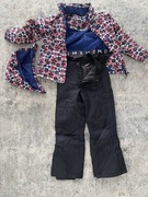 Kurtka i spodnie narciarskie 134/140 . Bardzo dobry stan