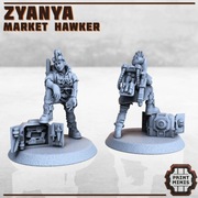 Zyanya - Market Hawker, Sergeant Eric - Kaledon Fortis