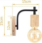 Kinkiet w stylu loft