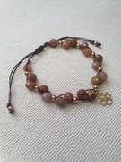 ręcznie wykonana bransoletka z kamieni naturalnych