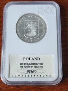 200000 zł 750 lat Szczecina PR69 ,dostawa 0