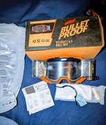 LEATT GOGLE VELOCITY 6.5 ROLL-OFF ORANGE CLEAR 83% quad cross ATV NOWE