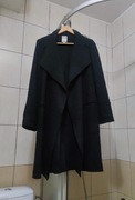 Płaszcz żakiet żakiecik XL Zara trafaluc damski płaszcz czarny ciemny 