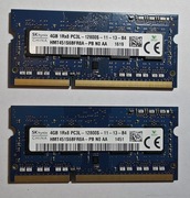 Pamięć RAM DDR3 8GB HYNIX HMT451S6BFR8A 2x4 GB