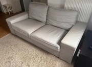 Sofa 2-osobowa IKEA KIVIK Tibbleby beżowy/szary