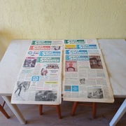 ŚWIAT MŁODYCH - WYDANIE 1987 - 8 NUMERÓW -.