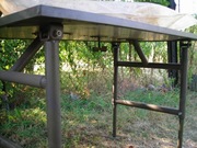 Masywny Stół warsztatowy wojskowy składany 