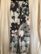 TWIN-SET JEANS  WZORZYSTE ZWIEWNE SPODNIE 34/SX