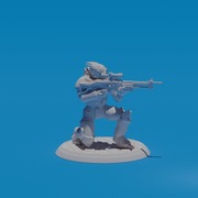 Figurka Garrus z Mass Effect