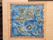 Ultima IX Ascension mapa Brytanii z materiału