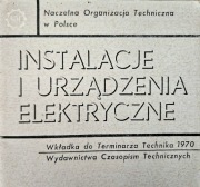 Instalacje i Urządzenia Elektryczne - Terminarz Technika 1970