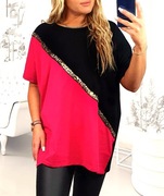 DUŻA  bluzka 50-52-54-56 plus size --,3xl,4xl,5xl,6xl