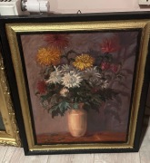 obraz kwiaty okres międzywojenny 