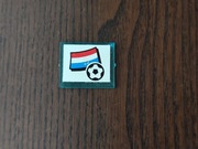 Lego szyba, element 3855pb027 do 3405, seria Sports Soccer, flaga