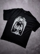 Black Metal Satanic tee czarny tshirt metal rock emo