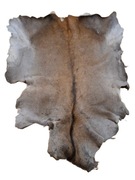 skóra z łani jelenia zimowa suknia 