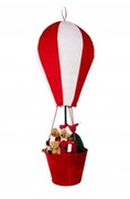 Świąteczne misie w balonie 110cm