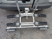 Bagażnik do przewozu  dwóch rowerów na hak EuFAB