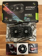 GTX 1050 Ti 4GB Asus ROG STRIX - niekopana, cicha, gaming, low-mid